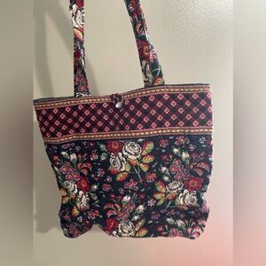 Vera Bradley tote in Retired Anastasia Pattern (no button cover)